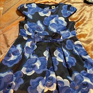 Janie and Jack - size 5 girls - black and blue